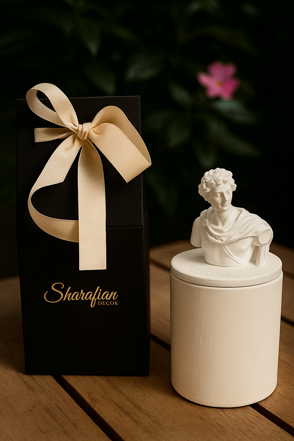 Appolo Luxury Soy Candle: Handmade Home Decor, Natural "Apple Ginger Spritz" scents