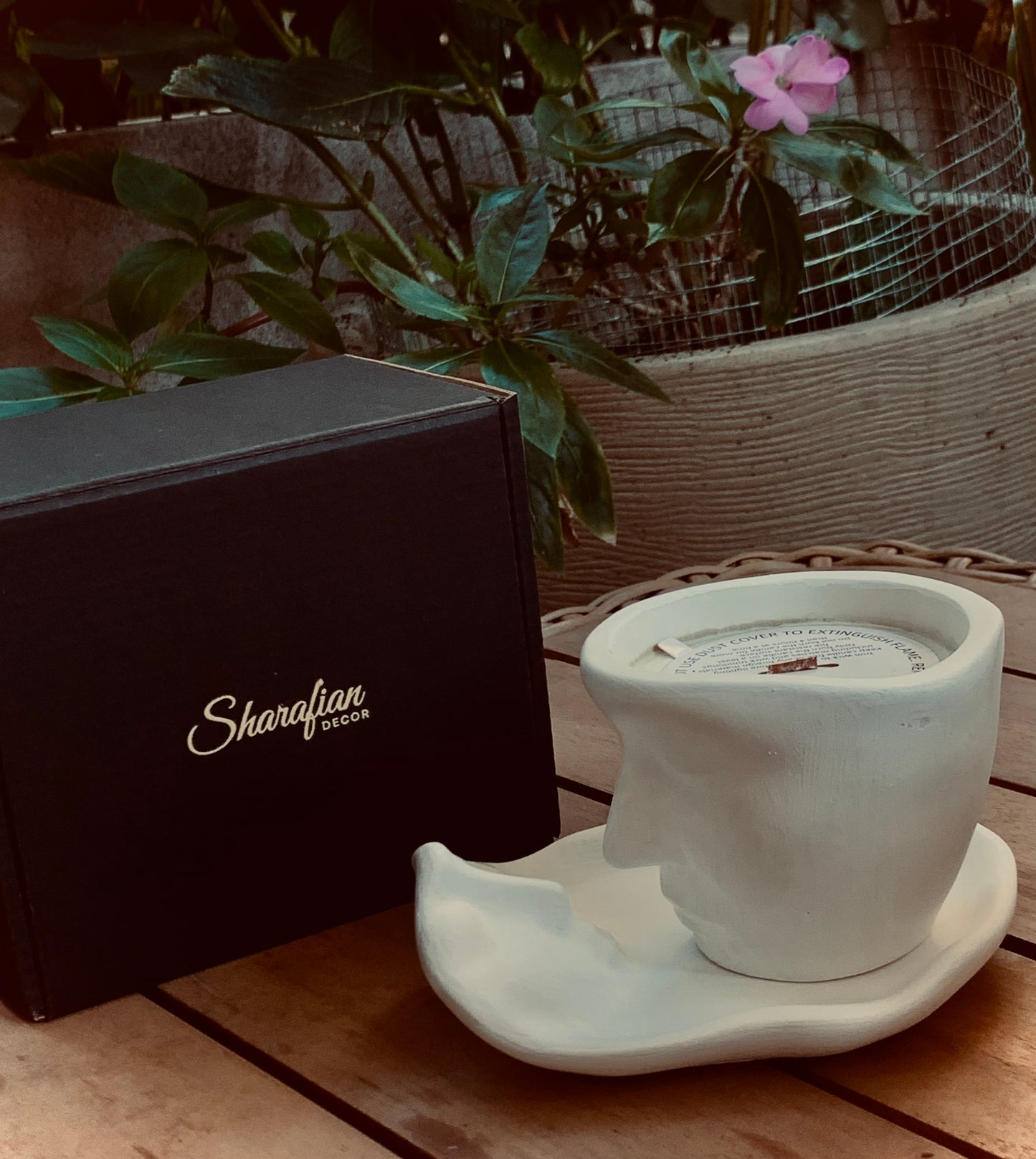 Love is in the air Handmade Aroma Candle, Apple Maple Bourbon Scented Soy Candle: , Home Decor